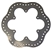 XXX 600 Micro Sprint Rear Brake Rotor.  Steel.  Ultralight.