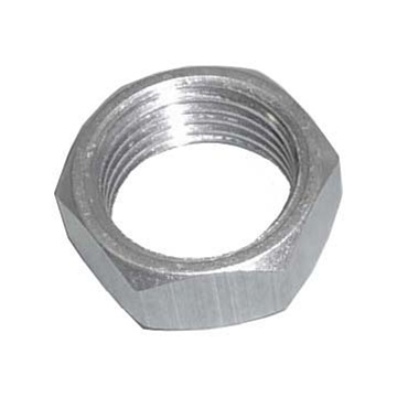 7/16" Aluminum Jam Nut.  Right Hand.