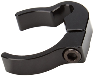 1 1/4" Billet Brake Line Clamp. Black.