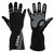 Black All Star Driving Gloves. SFI 5. Double Layer. Normex/Leather Palm. X-Large. Pair.
