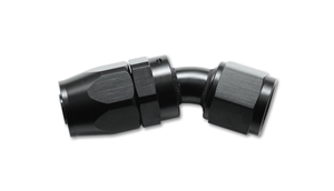 Swivel Hose End. (30°) (-8) Black.