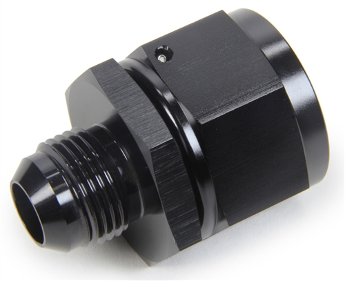 Aluminum Bulkhead Fitting.  Straight.  -6.