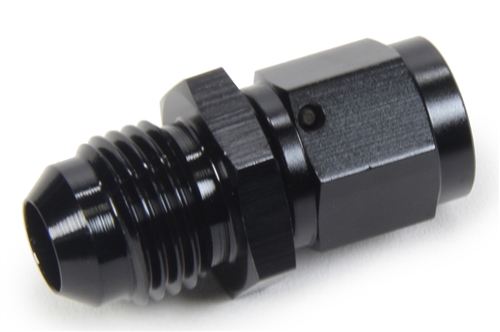 Aluminum Bulkhead Fitting.  Straight.  -6.