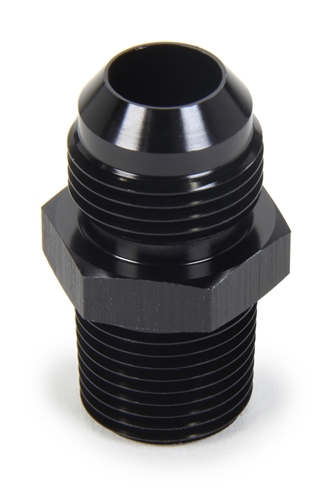 -4 AN To 1/4" NPT Straight Fitting.  Black Anodized.