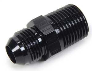 -4 AN To 1/4" NPT Straight Fitting.  Black Anodized.