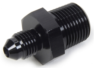 -4 AN To 1/4" NPT Straight Fitting.  Black Anodized.