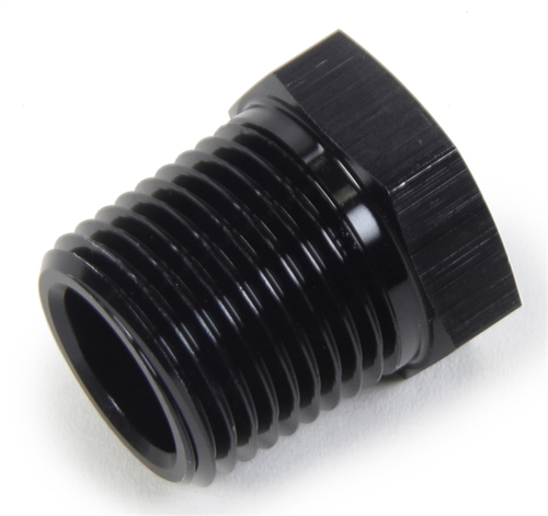 Aluminum Bulkhead Fitting.  Straight.  -6.