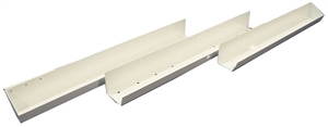 HRP Top Wing Wall Tray Adjustable. White.