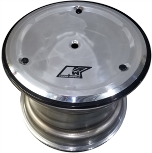 Keizer Midget Rear Wheel.  13"x10".  2" Offset.