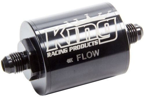 King -6 Short Stainless Fuel Filter