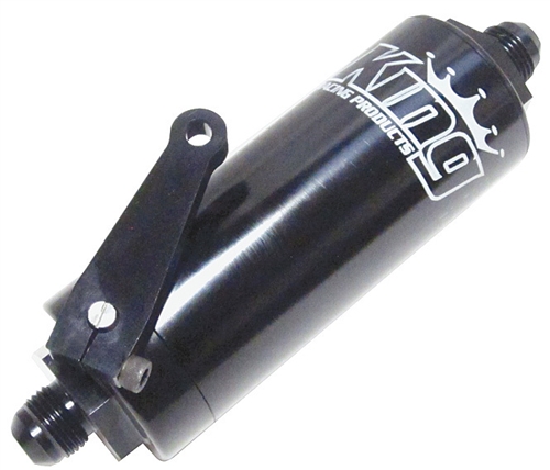 King Racing Products -8 Fuel Filter With Shut Off