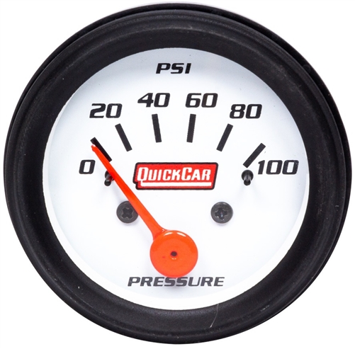 QuickCar 2 1/16" Oil Pressure Gauge