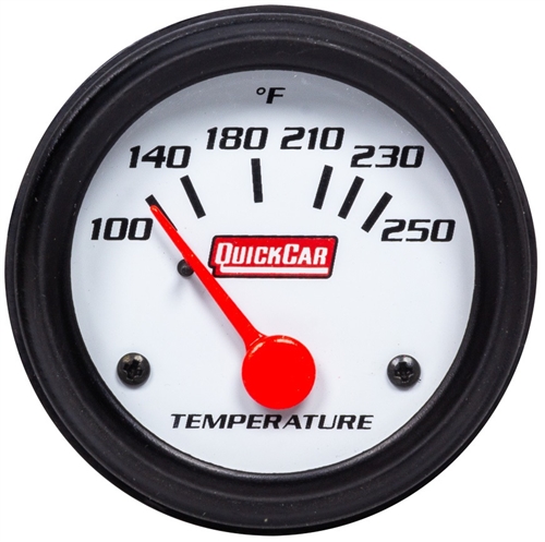 QuickCar 2 1/16" Water Temperature Gauge