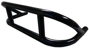 XXX Sprint Car Front Bumper. Double height (stacked) with supports.  4130. Black.