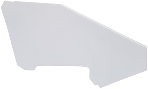 Sprint Car 5-Series Right Hood Panel.  White.