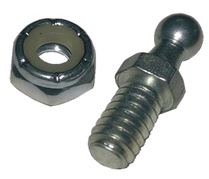 Throttle Ball Stud with Nut