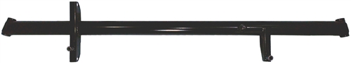 Sprint Car 51" X 2 1/2" Light Weight Front Axle. Black.