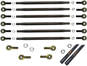 XXX Sprint Car Radius Rod Kit-Black