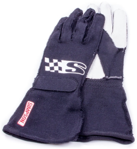 Simpson Super Sport Gloves.  Medium. Black.
