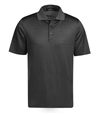Bugatchi Mercerized Cotton Polo Shirt - Black Medium