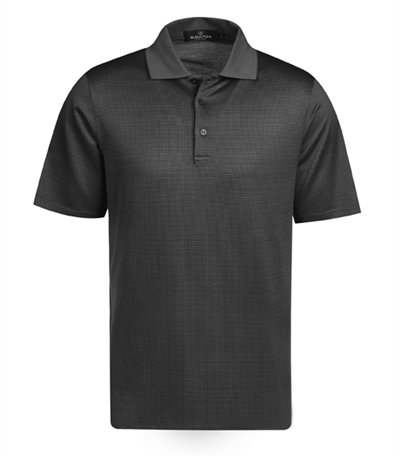 Bugatchi Mercerized Cotton Polo Shirt - Black Medium