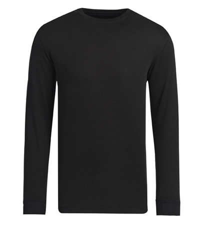 Bugatchi Uomo mens ribbed 1643k12 crew neck long sleeve