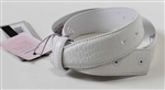 Leather Embossed Belt Ian Poulter