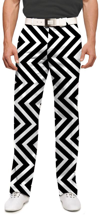 Loudmouth Golf Daktari Black pants