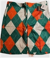 orange and green golf shorts | loudmouth golf