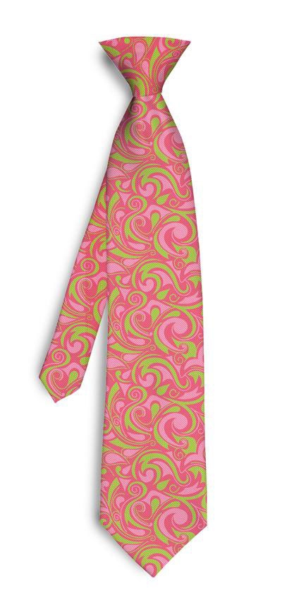 Cotton Candy mini Silk Tie LoudMouth Golf