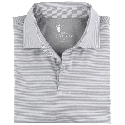 Fairway and Greene mini stripe men's polo shirt