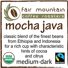 Mocha Java - Fair Trade Organic