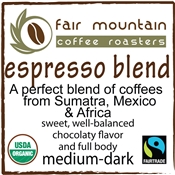 Espresso Blend - Fair Trade Organic