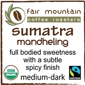 Sumatra Mandheling Permato Gayo - Fair Trade Organic