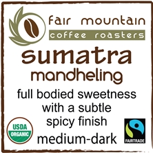 Sumatra Mandheling Permato Gayo - Fair Trade Organic