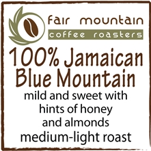 100% Jamaican Blue Mountain - 8 oz.