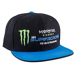 Monster Energy Supercross Blue Bill Cap