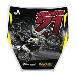 Jason Anderson Number Plate