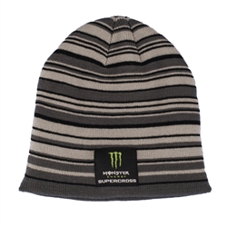 Monster Energy Supercross Horizontal Striped Beanie