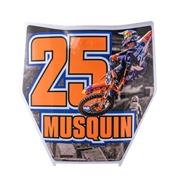 Marvin Musquin Number Plate