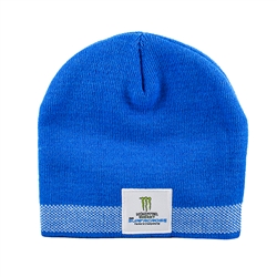 Supercross Blue Knit Beanie