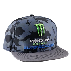 Supercross Grey Cam Flatbill Hat