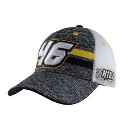Justin Hill Numer 46 Black and Yellow Cap