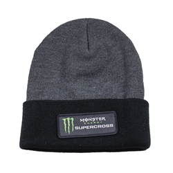 Supercross Black/Grey Beanie