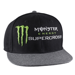 Supercross Grey Bill Cap