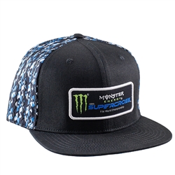 Supercross Mosaic Blue Hat
