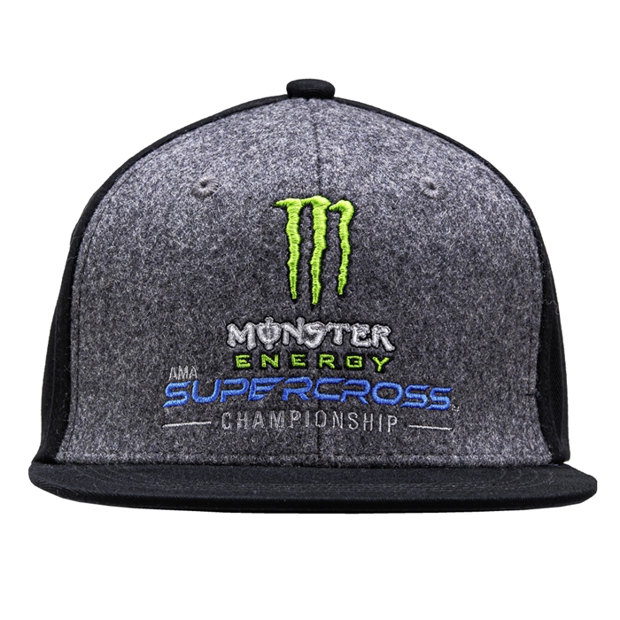 Monster Energy Supercross 24 Gray Cap