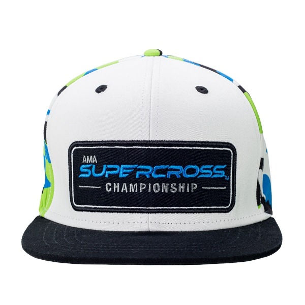 2023 Monster Energy Supercross Blue Mosaic Cap