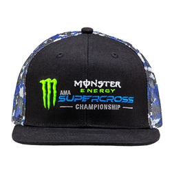 Monster Energy Supercross 24 Wave Camo Cap