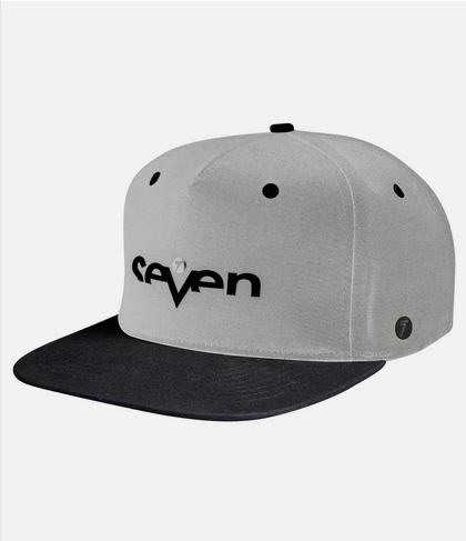 Seven Micro Brand Grey/Black Youth Cap
